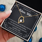 Forever Love Necklace To my Beloved Future Wife