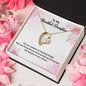 Forever Love Necklace, Happy Birthday My Beautiful Daughter may you find great joy and success