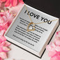 Forever Love Necklace I love you