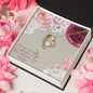 Forever Love Necklace I love you not only for for what you are, but what I am when I am with you. (1)