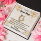 Forever Love Necklace To My Bonus Mom