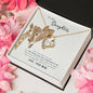 Forever Love Necklace To my daughter-she is my heart