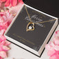 Forever Love Necklace Merry Christmas to my Girlfriend