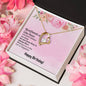 Forever Love Necklace Happy Birthday good friend