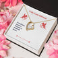 Forever Love Necklace To My Lovely Girlfriend Valentine