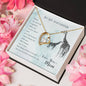 Forever Love Necklace To my daughter-When we can_t be