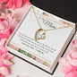 Forever Love Necklace To My Mom - I Love You, I really Do