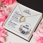 Forever Love Necklace To my Mother-Just breathe