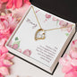 Forever Love Necklace Mommy to be - Snuggled in Your tummy