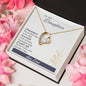 Forever Love Necklace To My Daughter Sometimes