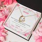 Forever Love Necklace Mom Happy Mother's Day