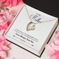 Forever Love Necklace To Mother from Son