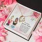 Forever Love Necklace To a Very Special Sister
