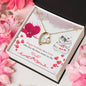 Forever Love Necklace Happy Birthday to a sister