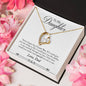 Forever Love Necklace Father to daughter