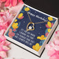 Forever Love Necklace Happy Birthday Sister
