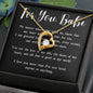 Forever Love Necklace For You, Babe