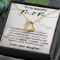 Forever Love Necklace To my Beautiful Mom Love your Daughter