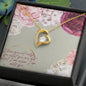Forever Love Necklace I love you not only for for what you are, but what I am when I am with you. (1)