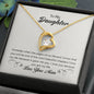 Forever Love Necklace To my daughter-Someday when the pages