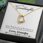 Forever Love Necklace To My Grand Daughter