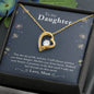 Forever Love Necklace To my Daughter You-are-my-pride
