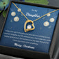 Forever Love Necklace Merry Christmas to my Daughter