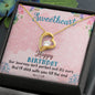 Forever Love Necklace, Happy Birthday Sweetheart