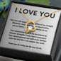 Forever Love Necklace I love you