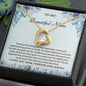 Forever Love Necklace To My Beautiful Mom