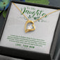 Forever Love Necklace To my daughter-I want you to believe