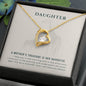 Forever Love Necklace To my daughter-A mother_s treasure