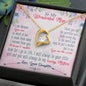 Forever Love Necklace To My wanderful Mom