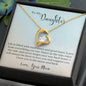 Forever Love Necklace To My Daughter - Learn From Everything