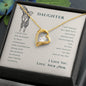 Forever Love Necklace To my daughter-I wish you