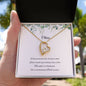 Forever Love Necklace, Eucalyptus Bridesmaid