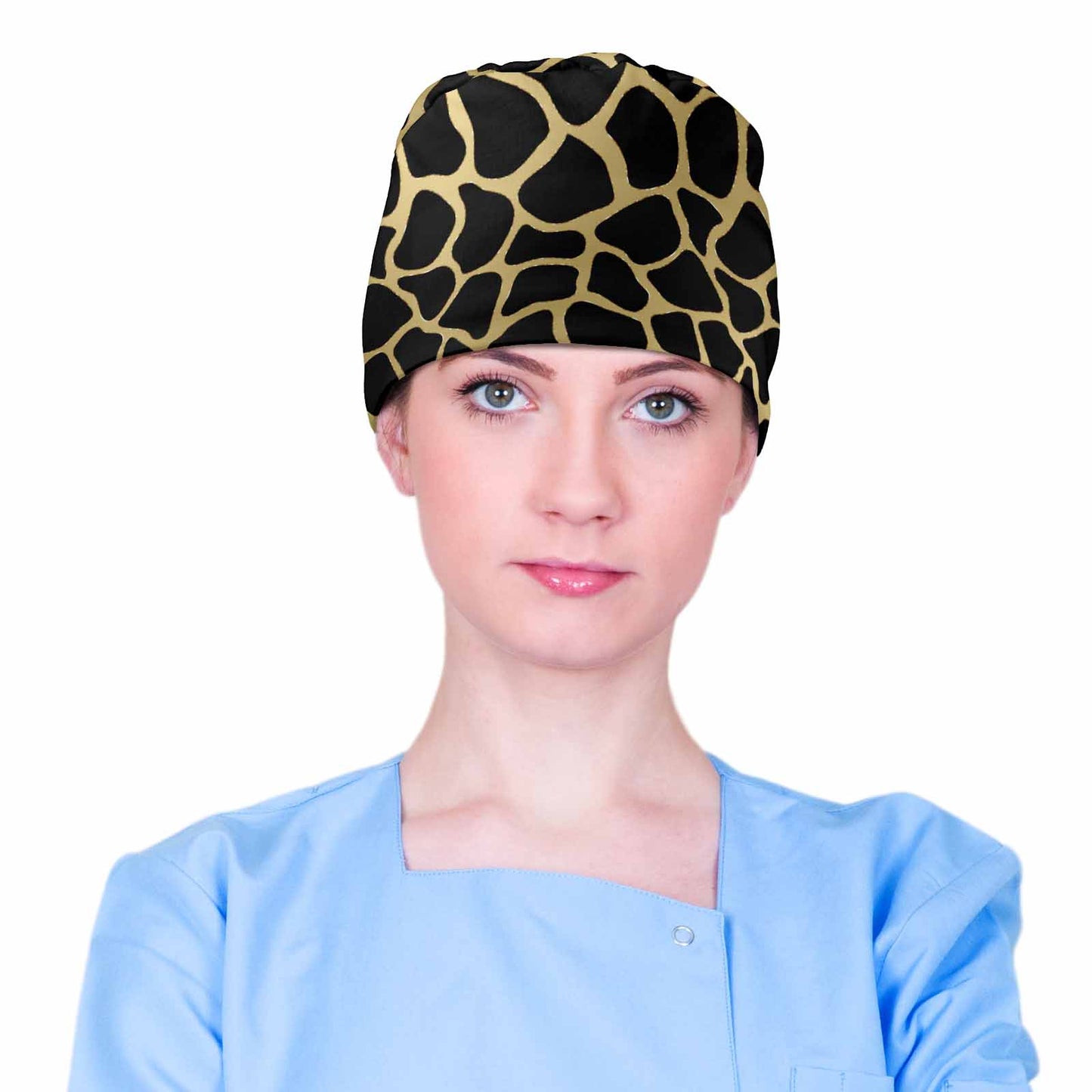 Nurse Scrub Cap Animal Print 1  Scrub Cap