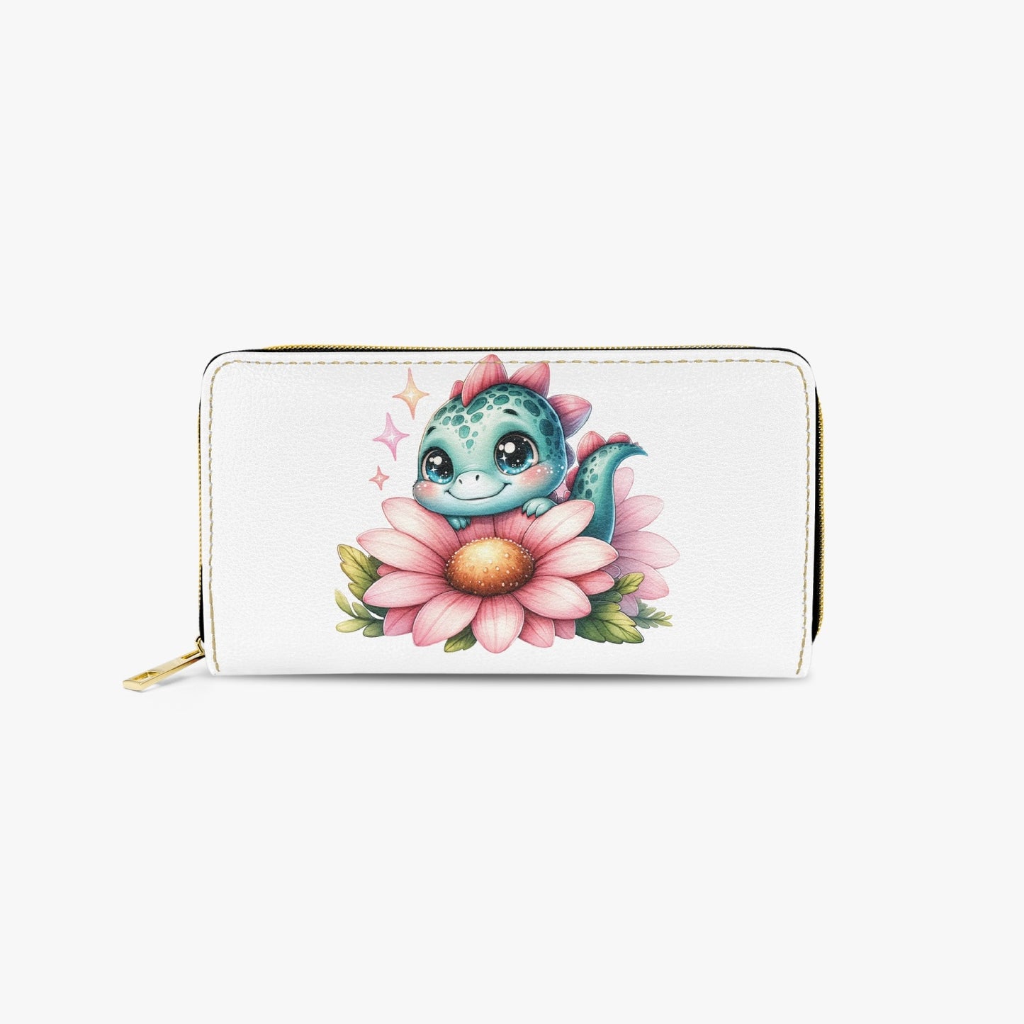 Long Type Zipper Purse, Dragon, awd-518