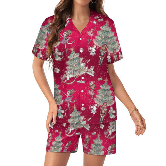 Women's Silk Satin Pajama Set Silk pajama set