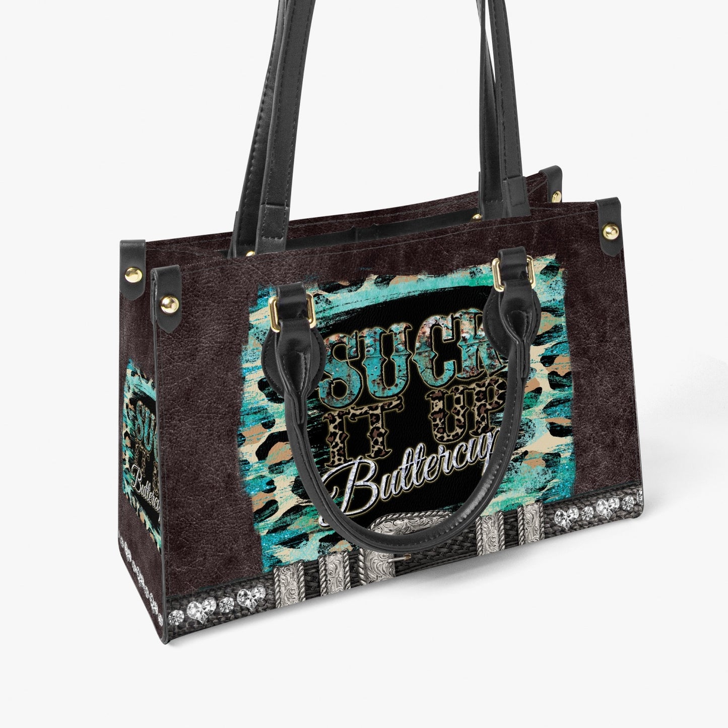 Women's Tote Bag - Long Strap - Suck it Up Buttercup