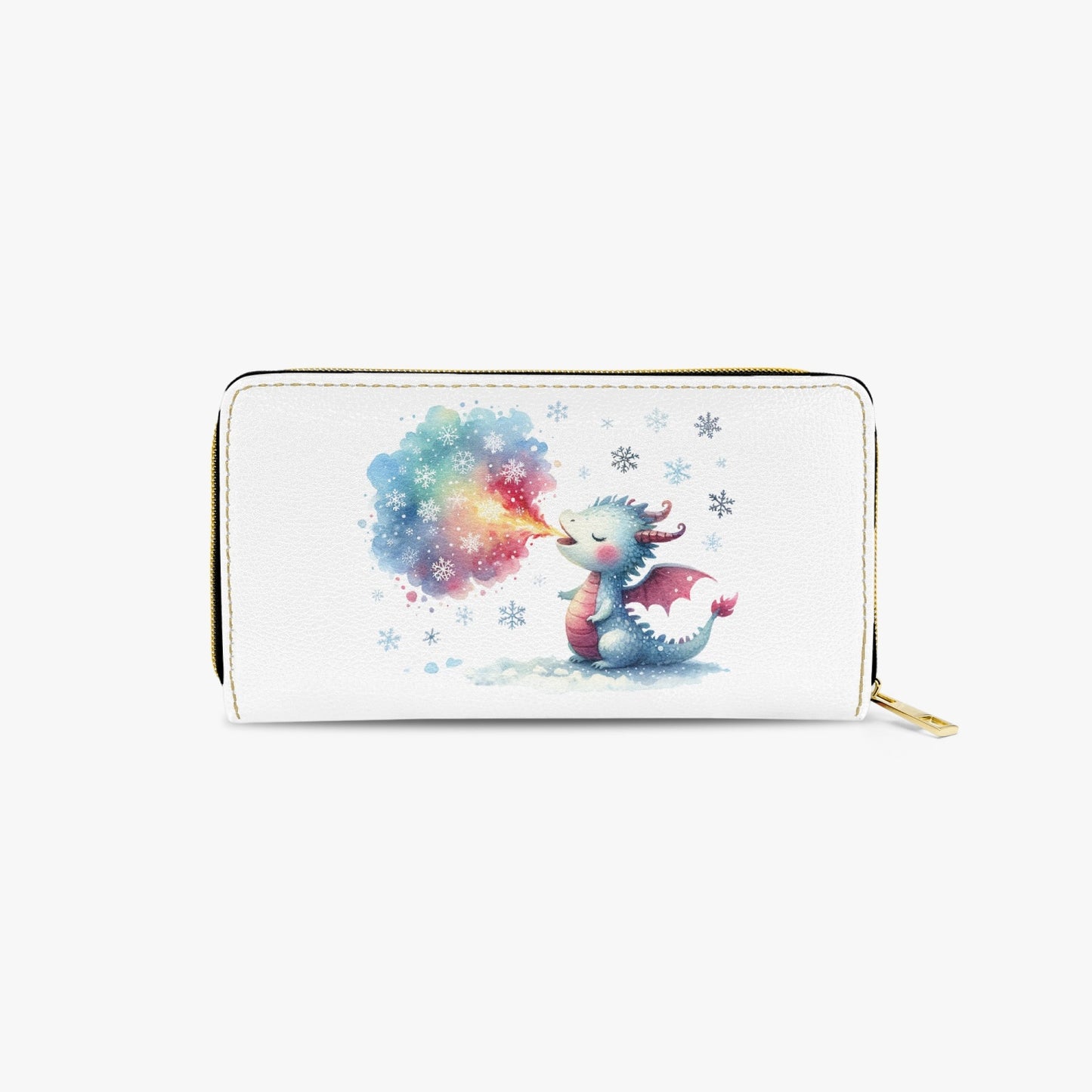 Long Type Zipper Purse - Dragon