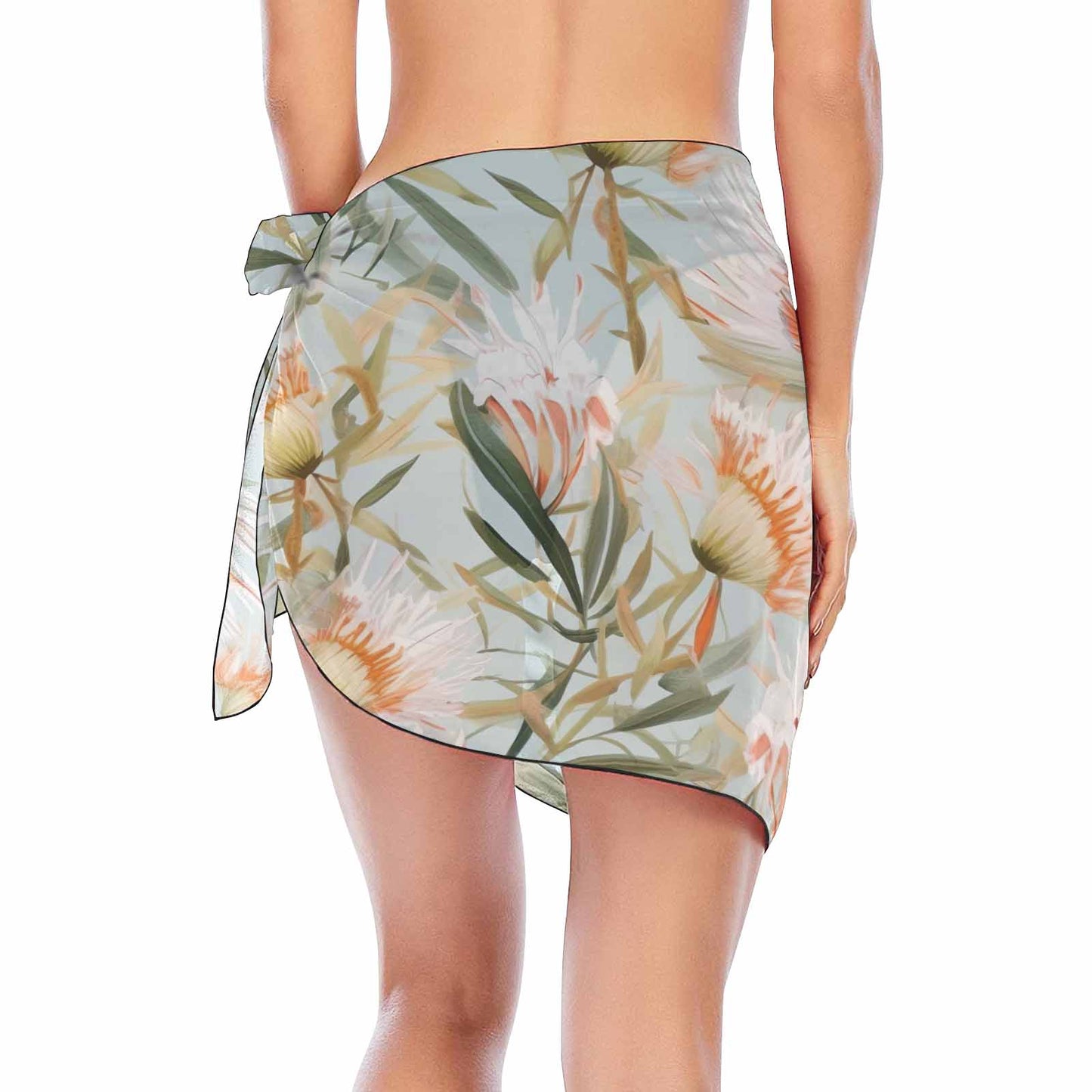 Australian Floral 4  Women's Beach Sarong Wrap