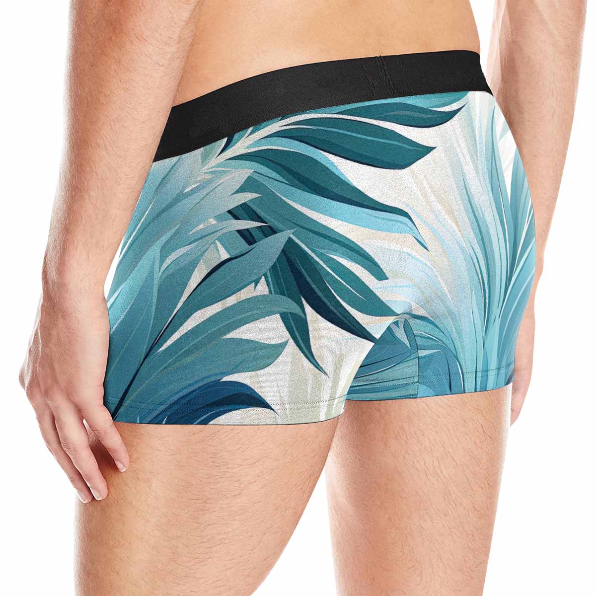 Blue Palms AUS Men's All Over Print Boxer Briefs  (Made In AUS)