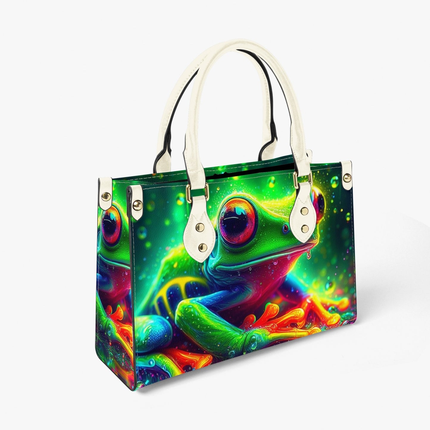 Women's Tote Bag - Long Strap - Frog