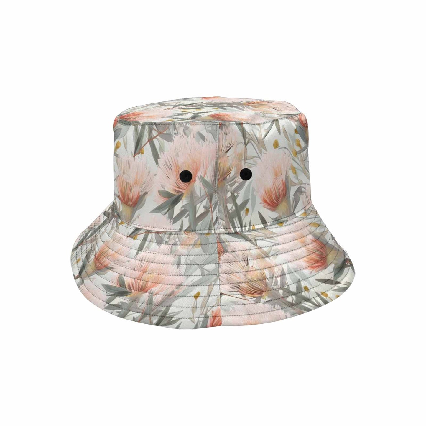 Australian Wattle  Unisex Summer Single-Layer Bucket Hat