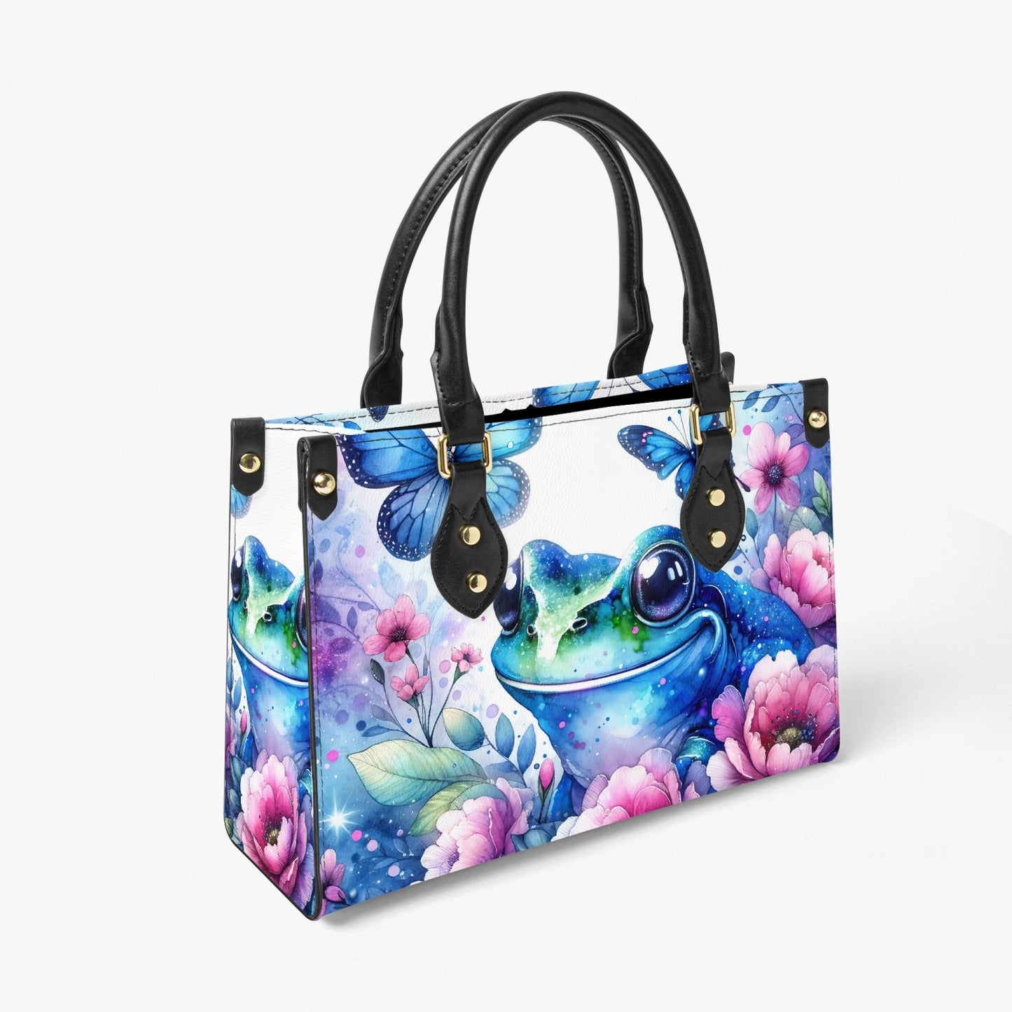 Women's Tote Bag - Long Strap - Frog