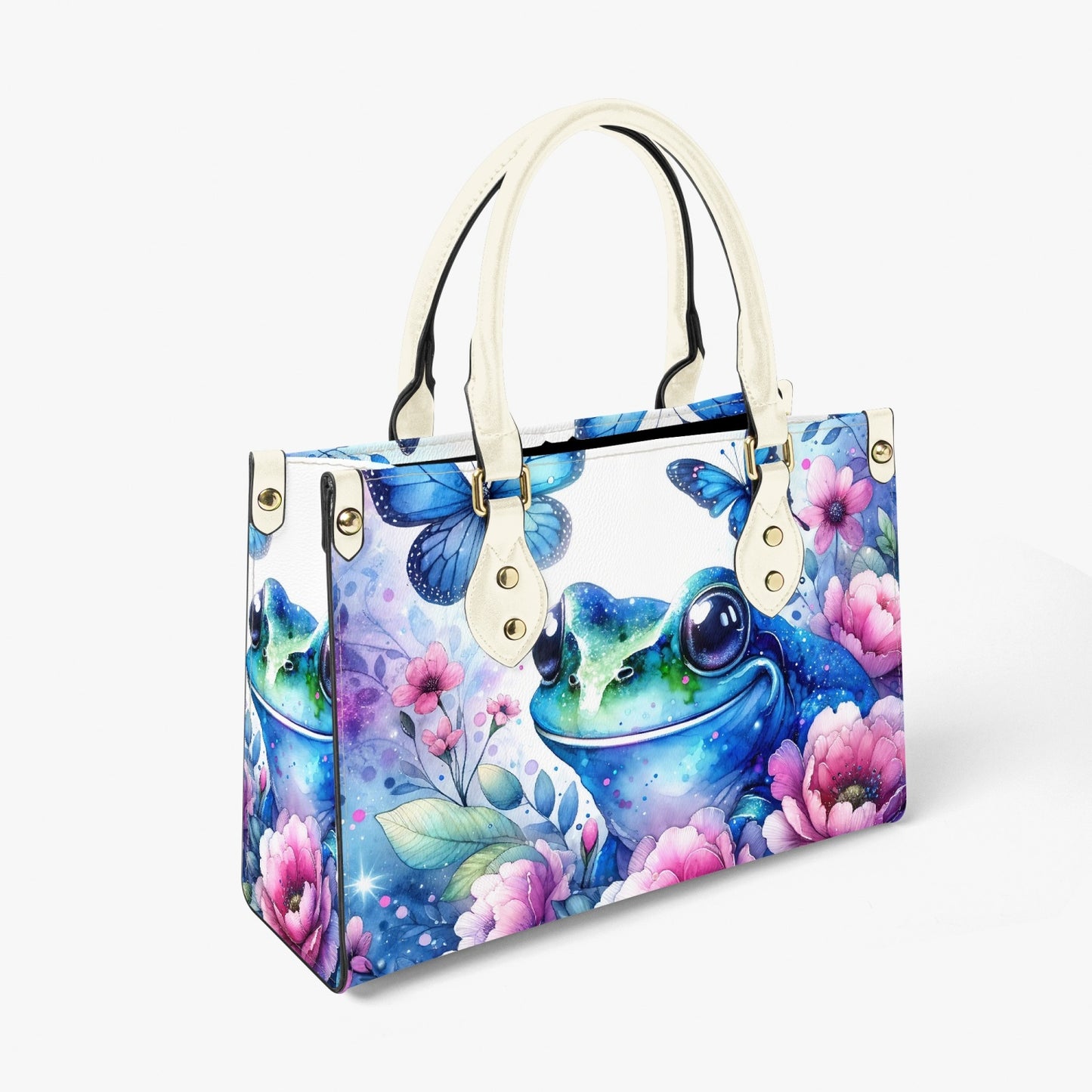 Women's Tote Bag - Long Strap - Frog