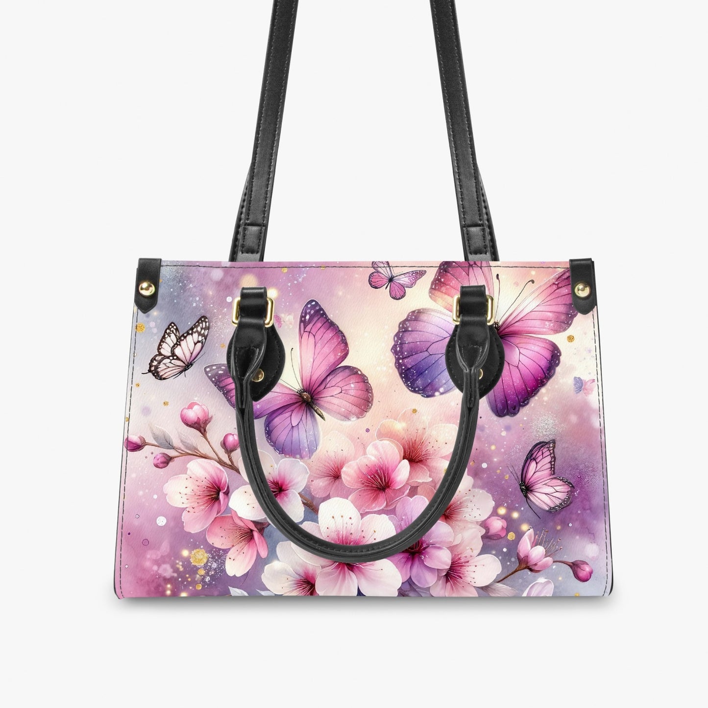 Women's Tote Bag - Long Strap - Butterfly Dreams