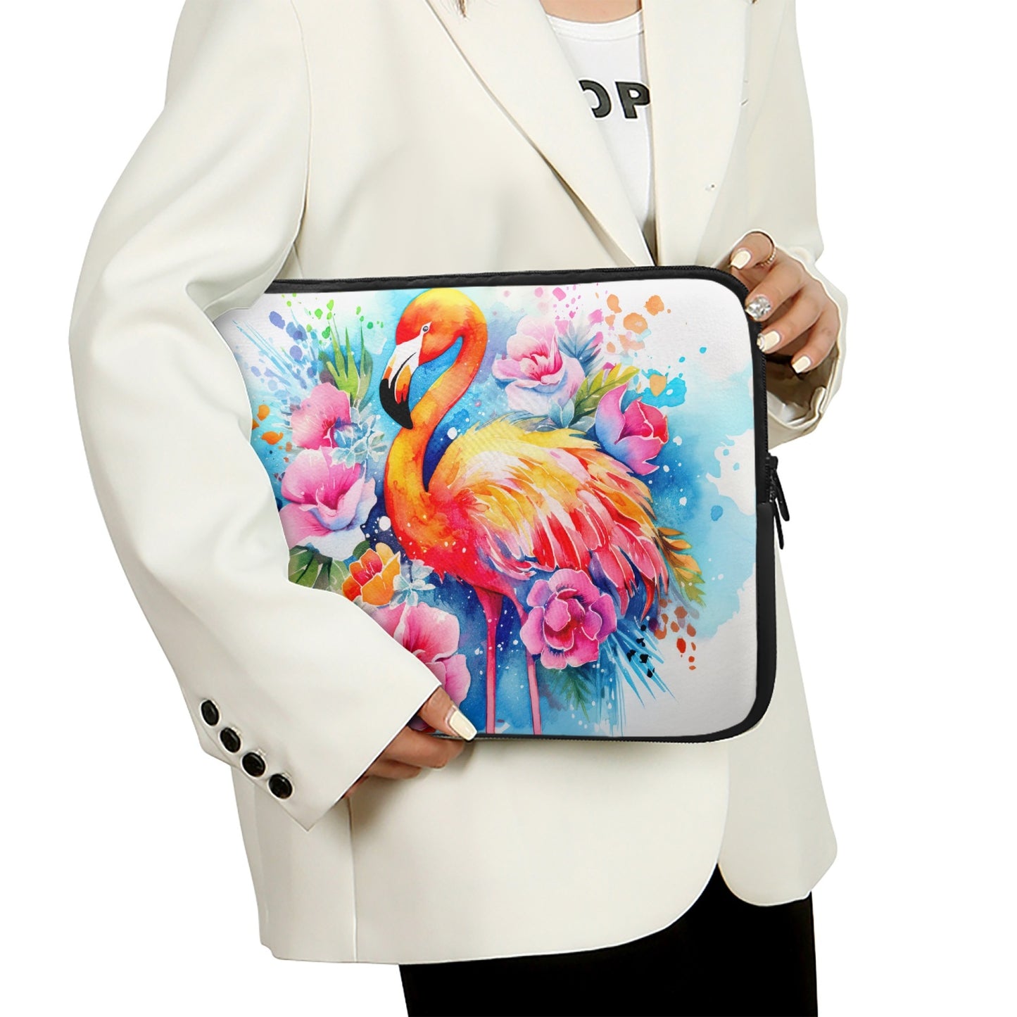 Laptop Sleeve - without handles - Flamingo