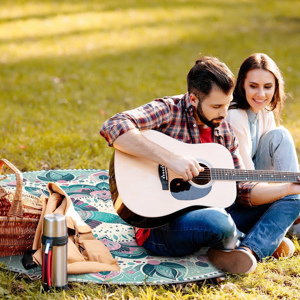 Round Picnic Mat Round outdoor picnic mat